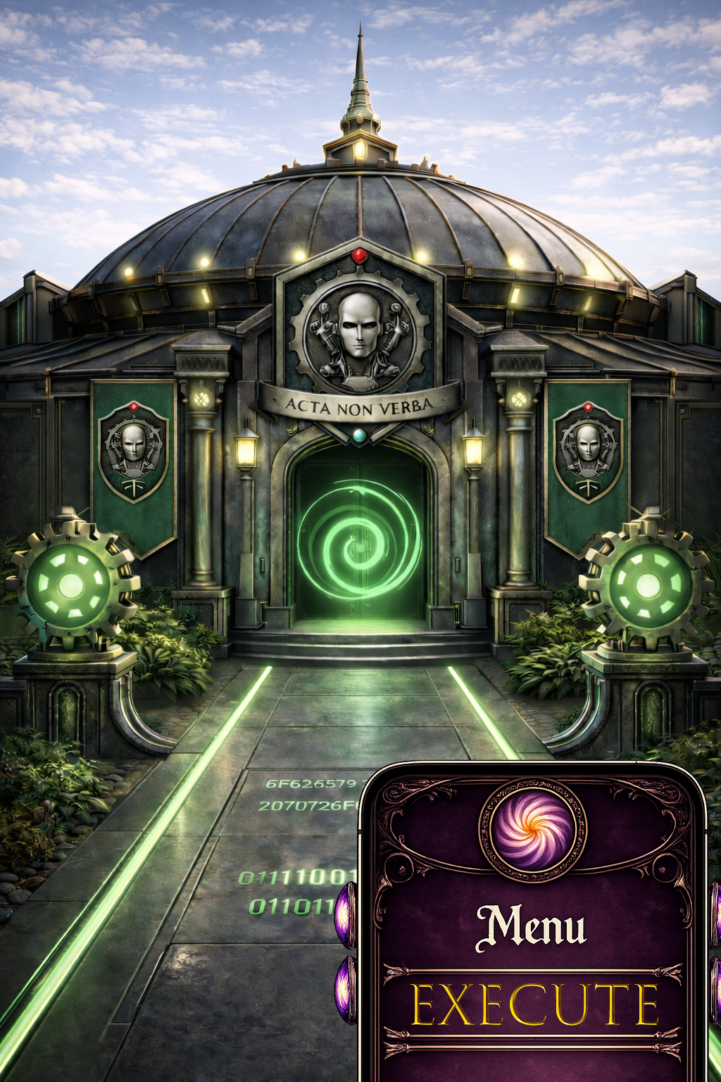 House Mechanis Dorm with menu